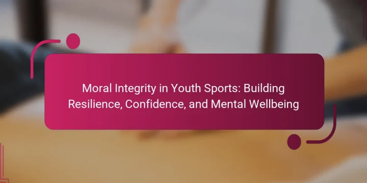 Moral Integrity in Youth Sports: Building Resilience, Confidence, and Mental Wellbeing