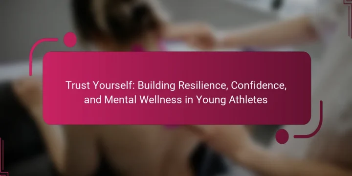 Trust Yourself: Building Resilience, Confidence, and Mental Wellness in Young Athletes